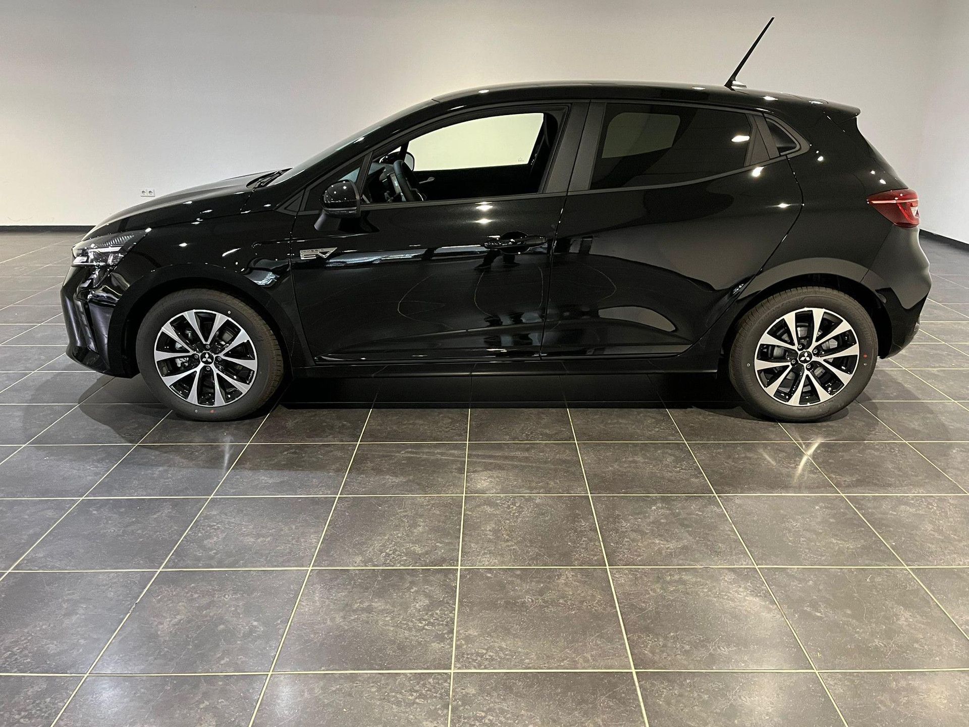 MOTOS Velours standaard bestuurdersmat 1-delig compatibel met Mitsubishi Colt VI 2008-2012 na facelift, 3 deur - Standard, Geweven, Blauw